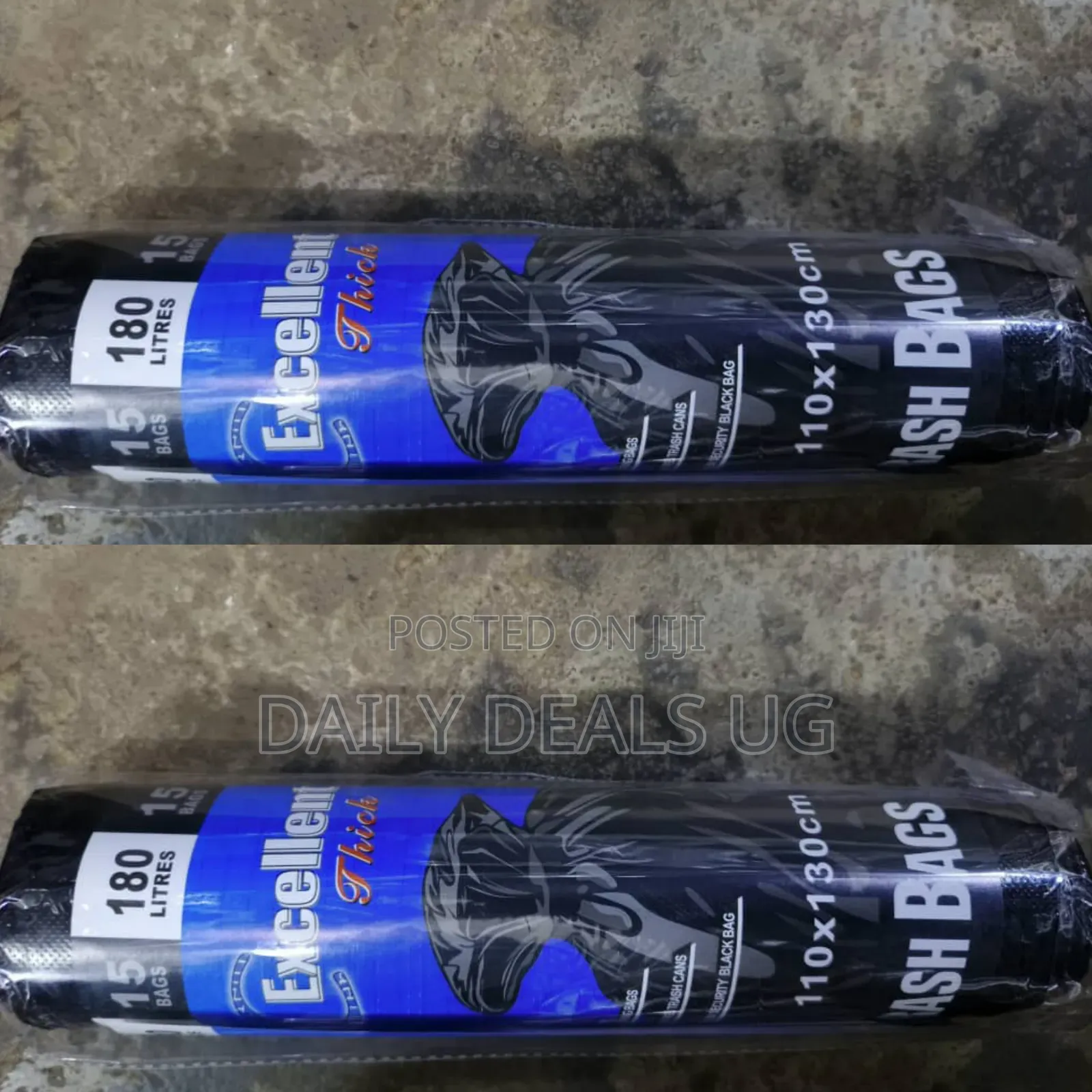 A Roll of Black Trash Bags