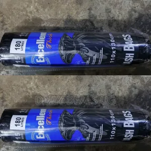 A Roll of Black Trash Bags