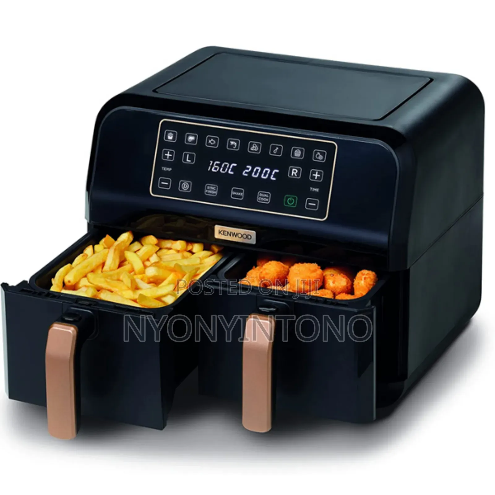 Kenwood 8liters Dual Digital Air Fryer Hfp70