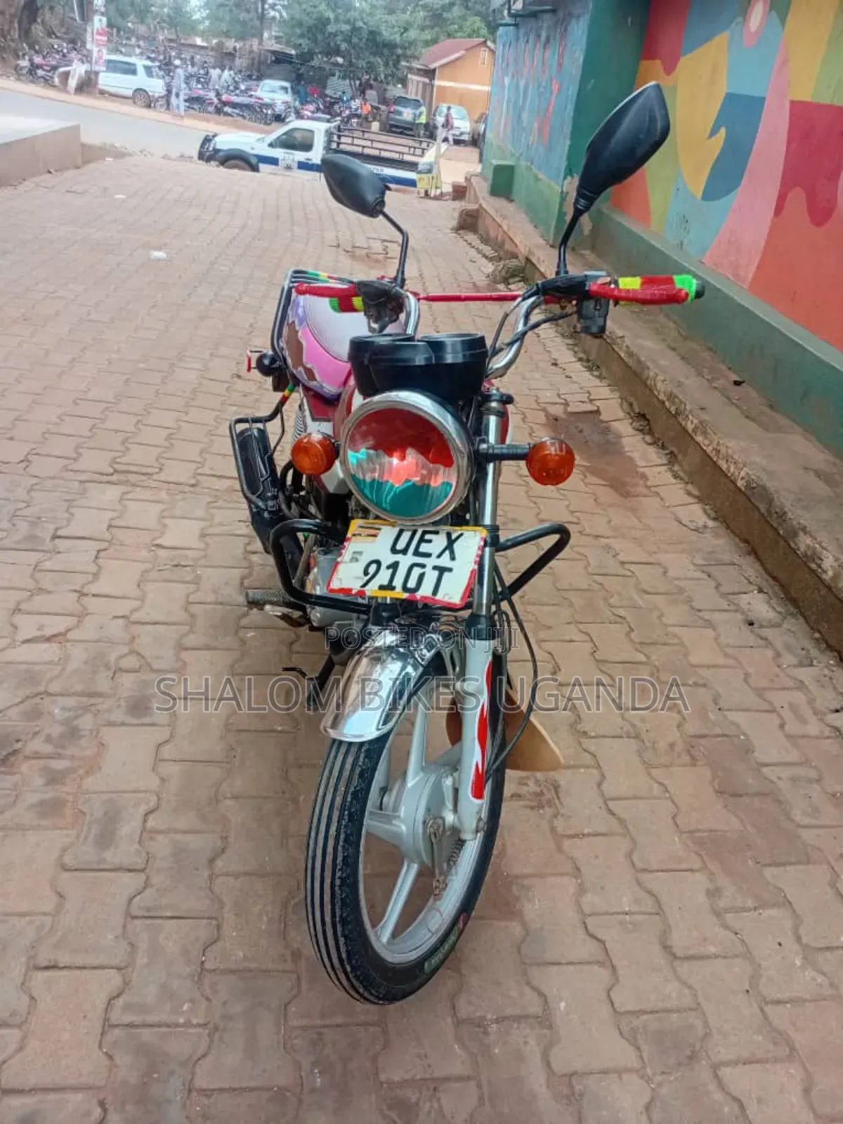 TVS HLX 125 2019 Red