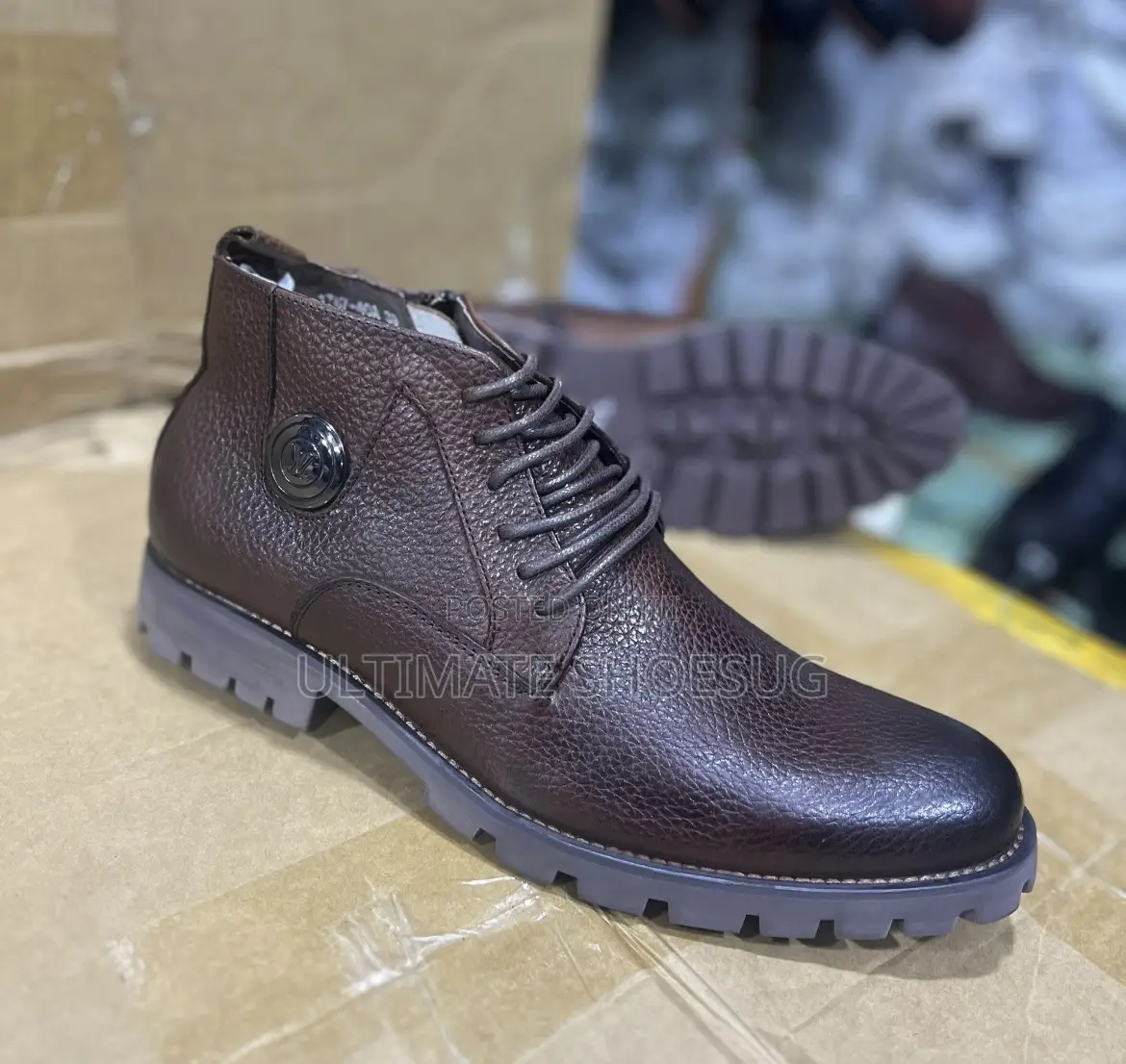Louis Vuitton Leather Boots