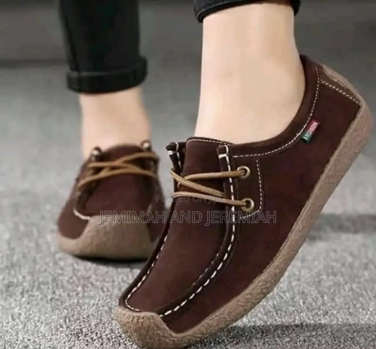 Ladies Suede Formal Moccasins