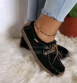 Ladies Suede Formal Moccasins