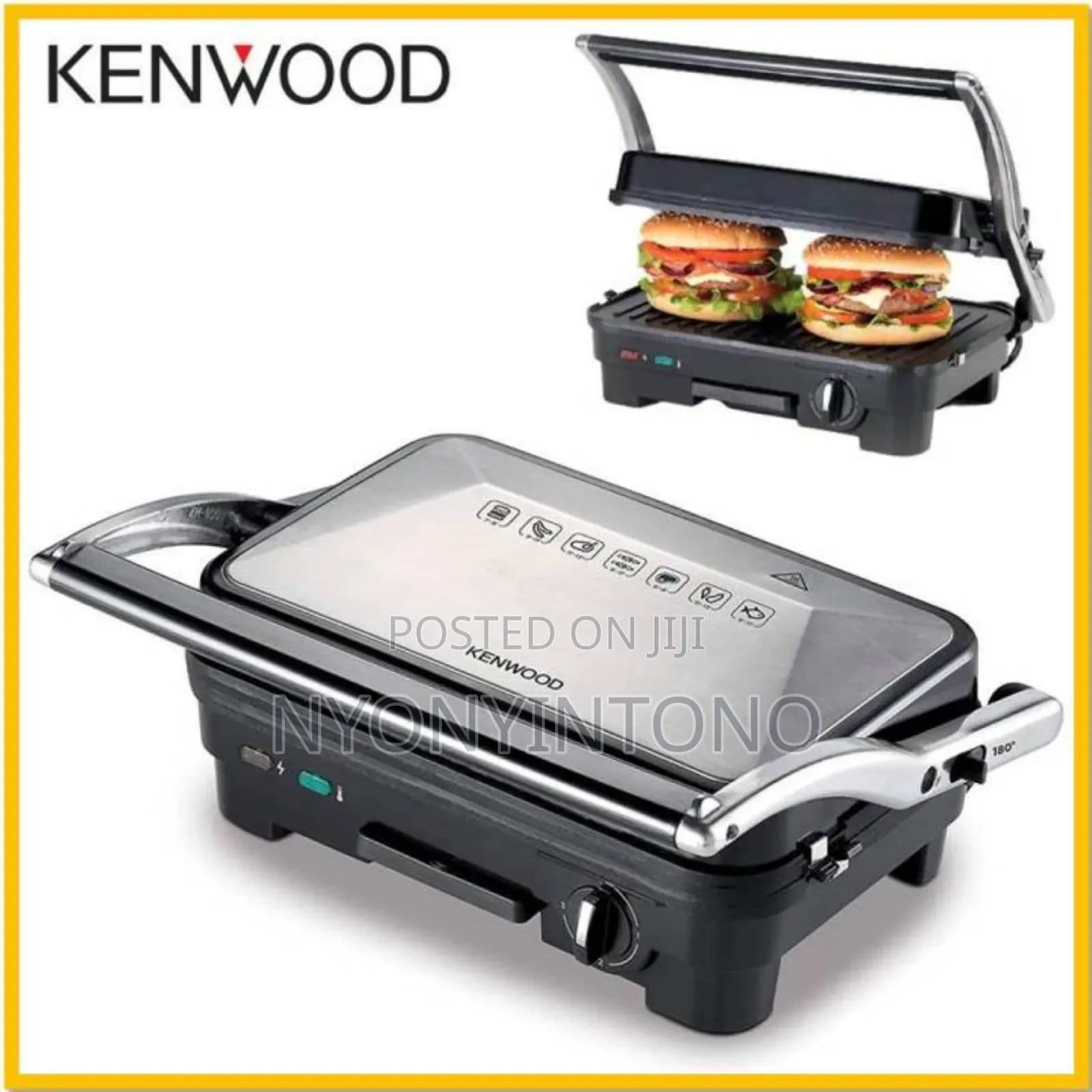 Kenwood 1800w Contact Grill Hgm50