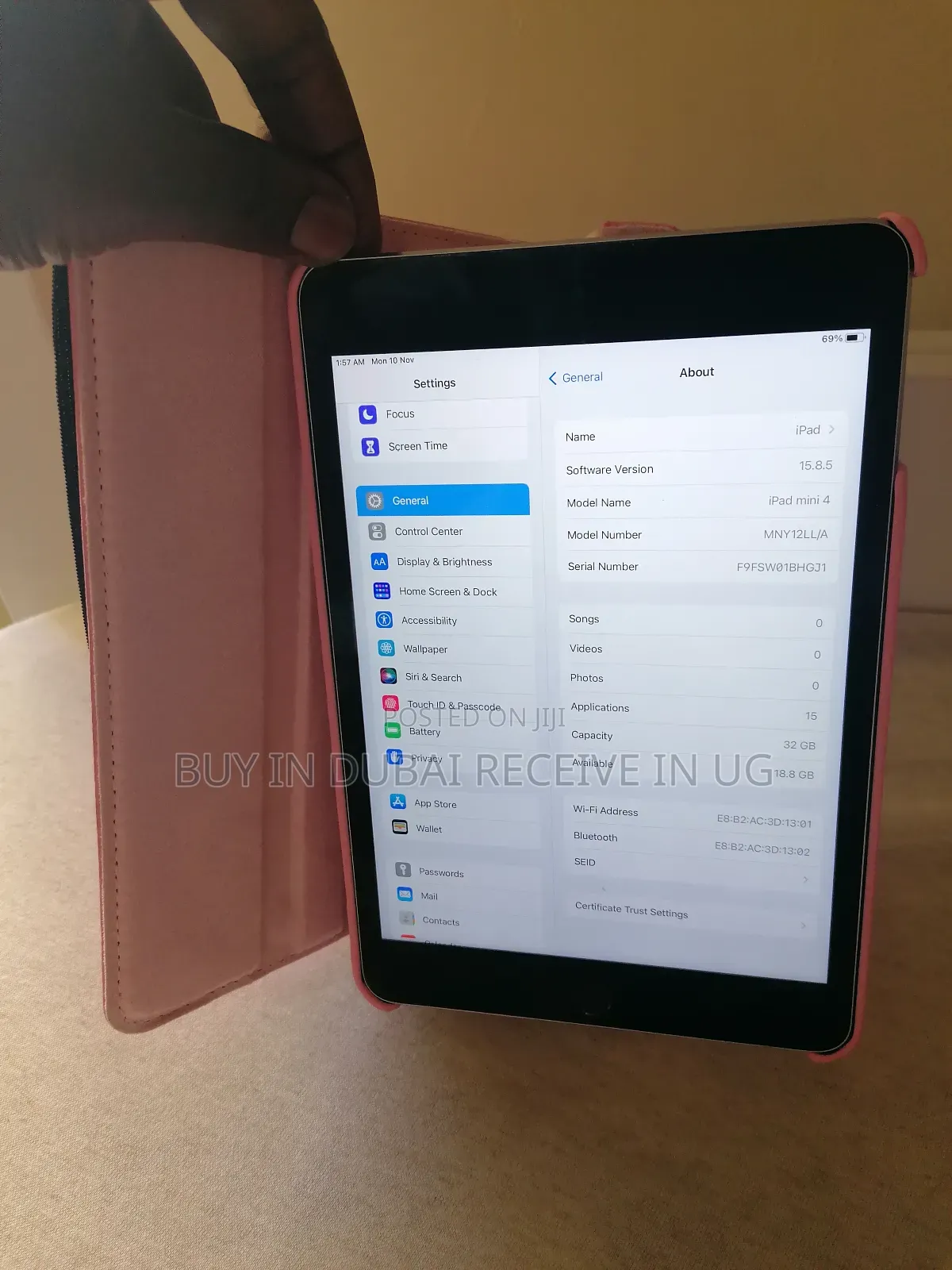 Apple iPad mini 4 32 GB Pink