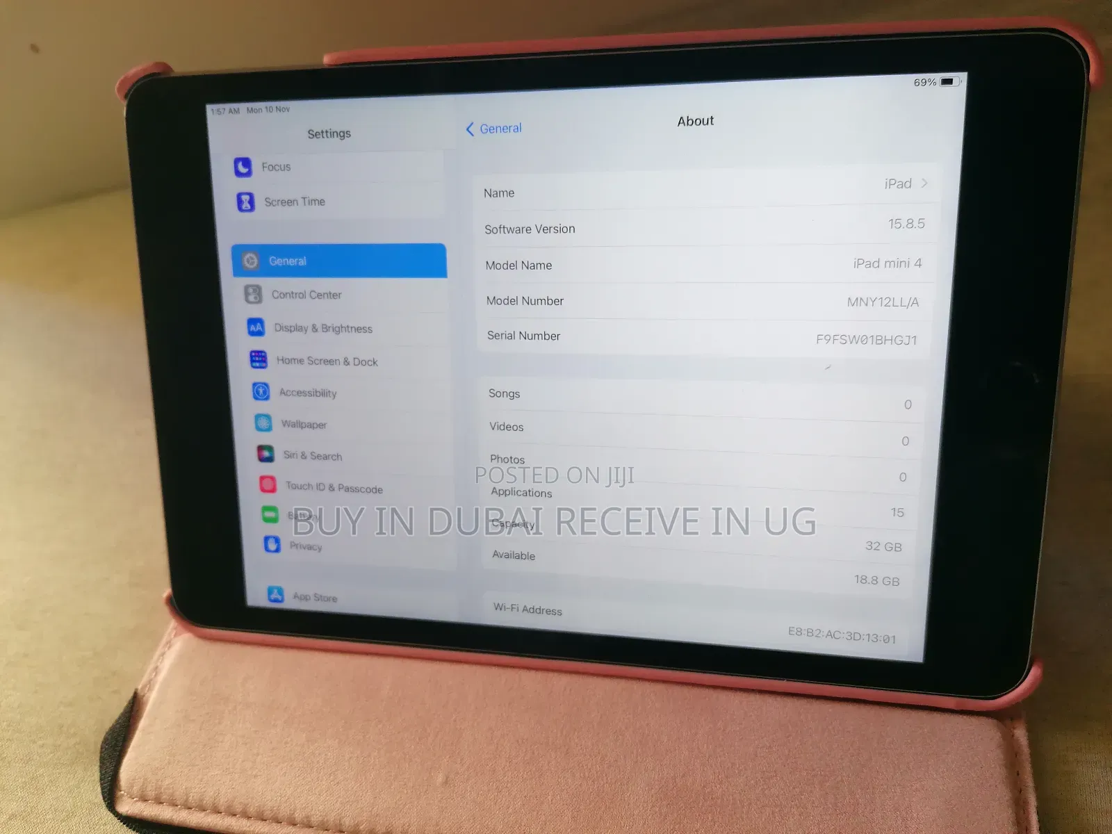 Apple iPad mini 4 32 GB Pink