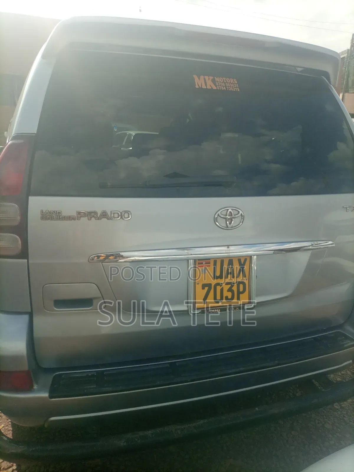 Toyota Land Cruiser Prado 3.4 3dr 2004 Silver