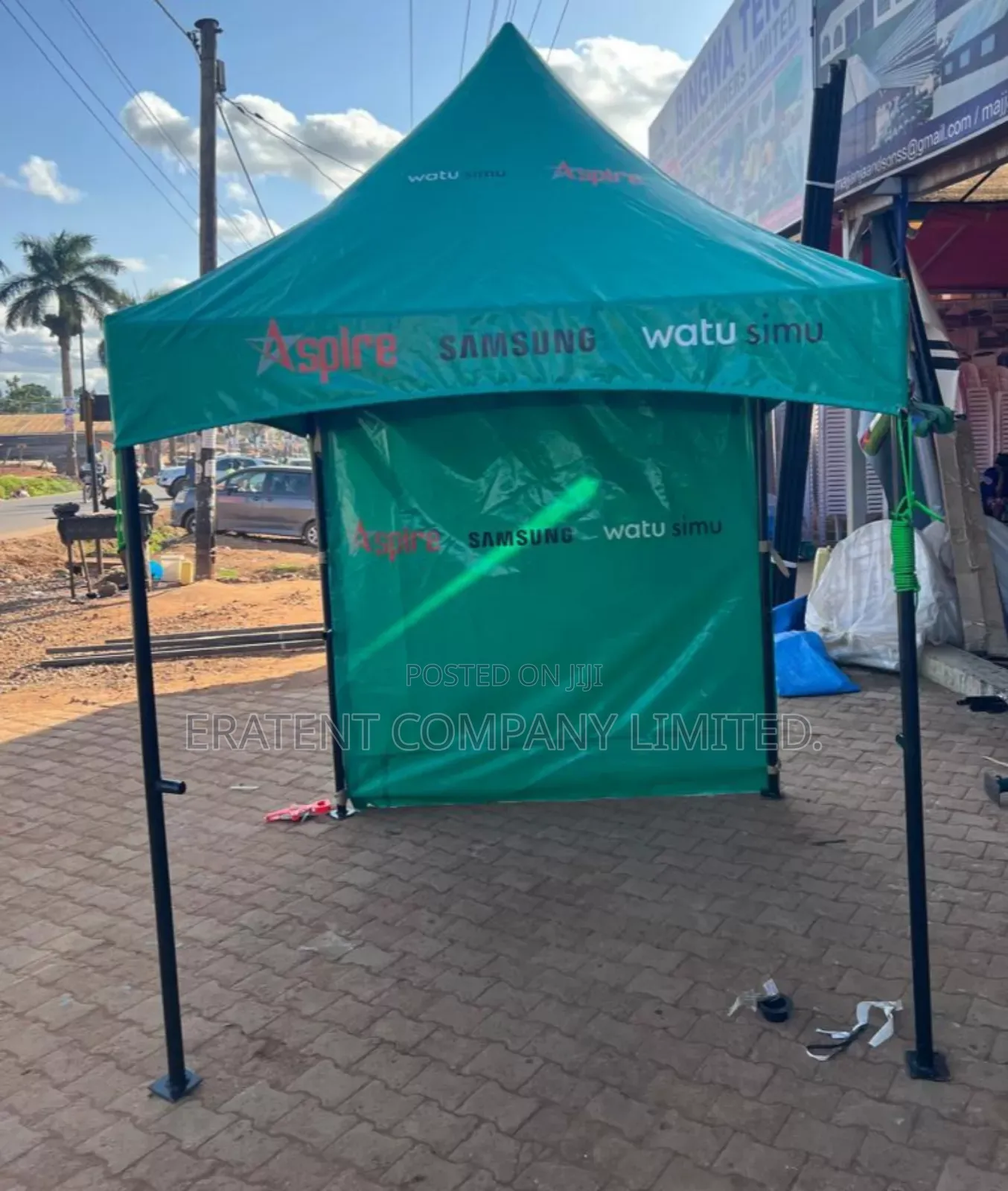 2mx2m Branded Exhibition Tent Non Foldable
