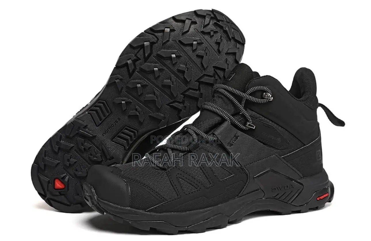 Original Black Salomon X Ultra 4 Mid Gtx Hiking Sneakers