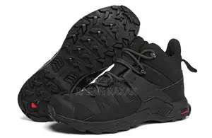 Original Black Salomon X Ultra 4 Mid Gtx Hiking Sneakers