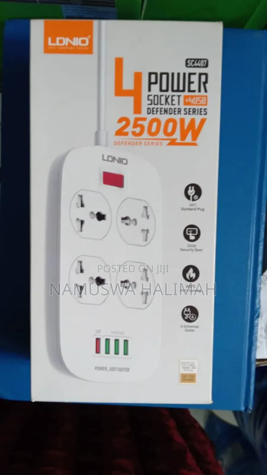 Ldnio Sc4407 Defender Series Power Strip