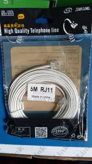 Jian Long High-Quality Telephone Line With an Rj11 Connector