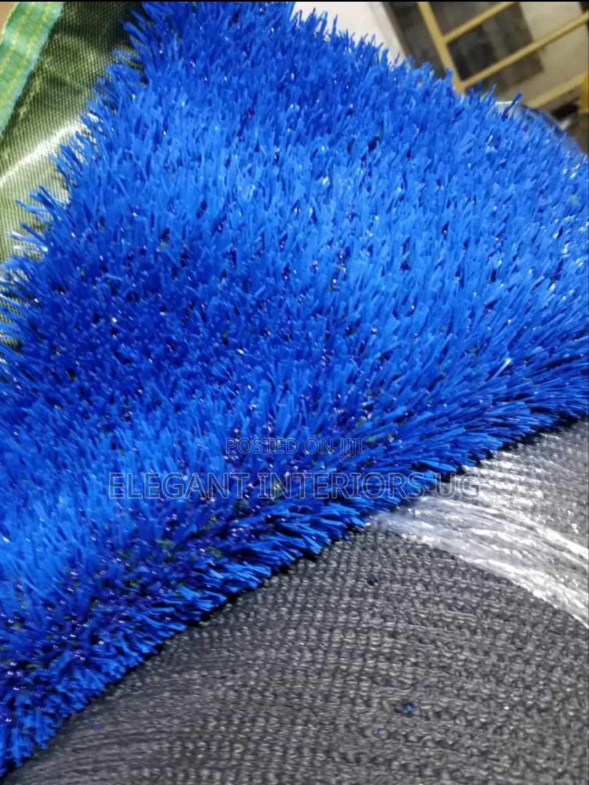 Blue Artificial Grass Carpets Used in Ceremonies