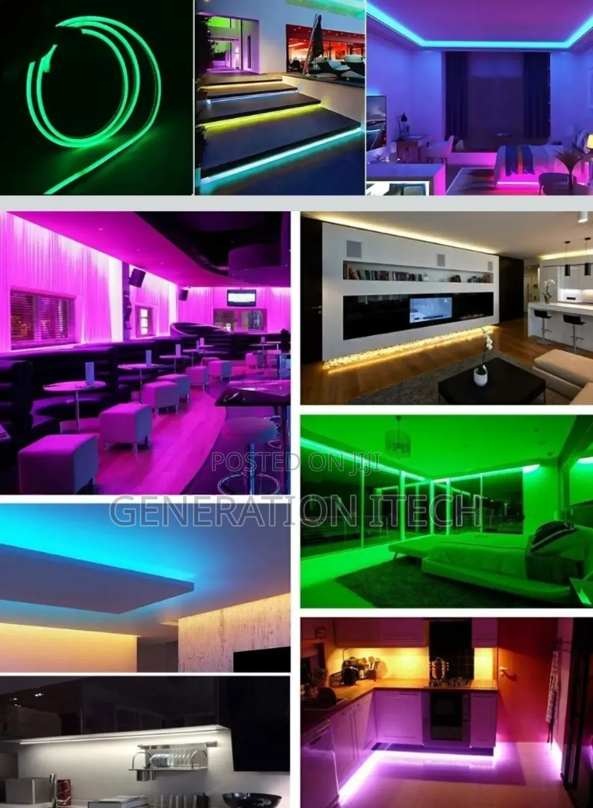 Flexible Led Neon Strip Light For Outdoor And Indoor A Roll Of 50meter