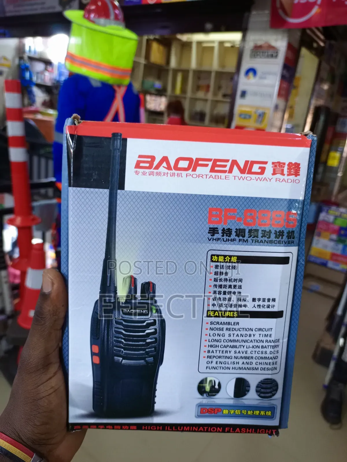 Baofeng Bf-888s Portable Two-Way Radio.