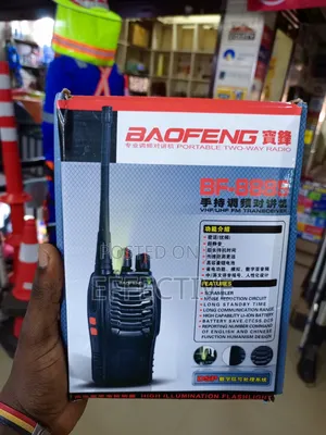 Baofeng Bf-888s Portable Two-Way Radio.