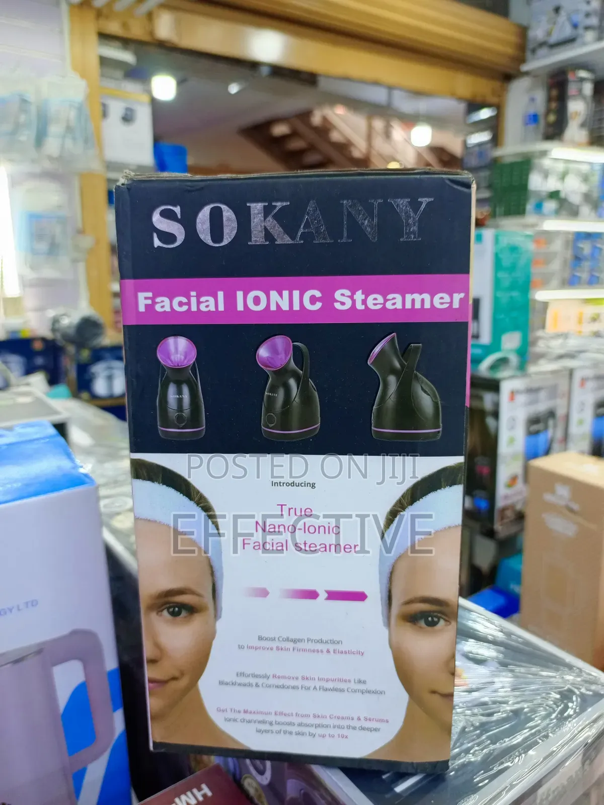 Ionic Facial Steamer Deep Cleanser Mist Face Steaming Sprayer