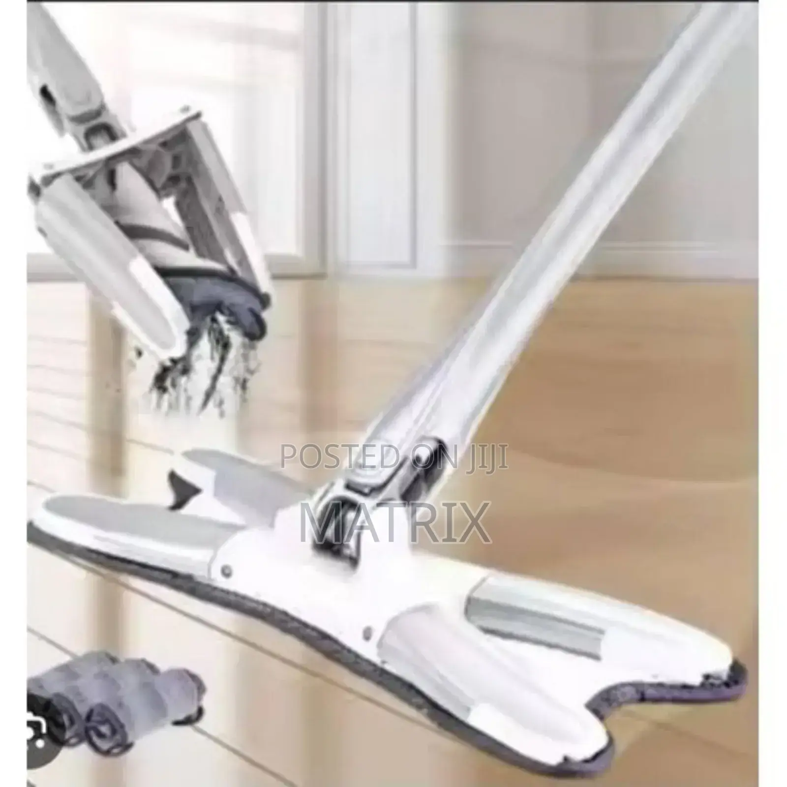 Self Wring Free Squeeze Mop System 360° Flexible Head, Wet and Dry Mop