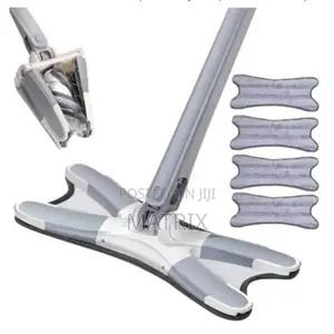 Self Wring Free Squeeze Mop System 360° Flexible Head, Wet and Dry Mop