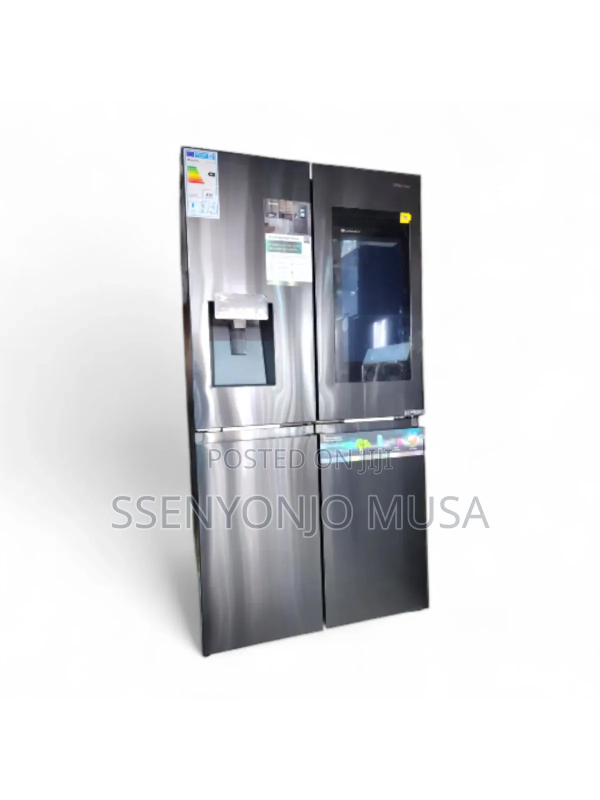 Hisense 680l Multi-door Smart Fridge Rc-68wc4sb - Black
