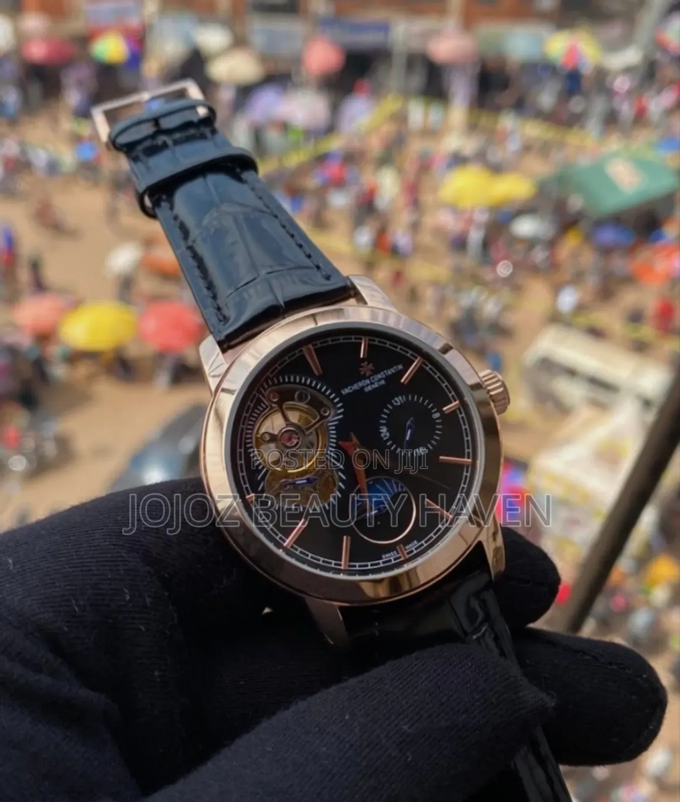 Men's Stylish Watch Bue,Black