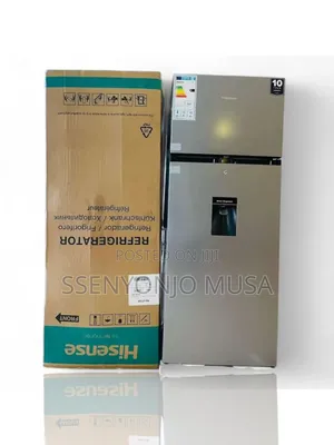Hisense 270l 2-Door Fridge - Silver, With Water Dispenser-