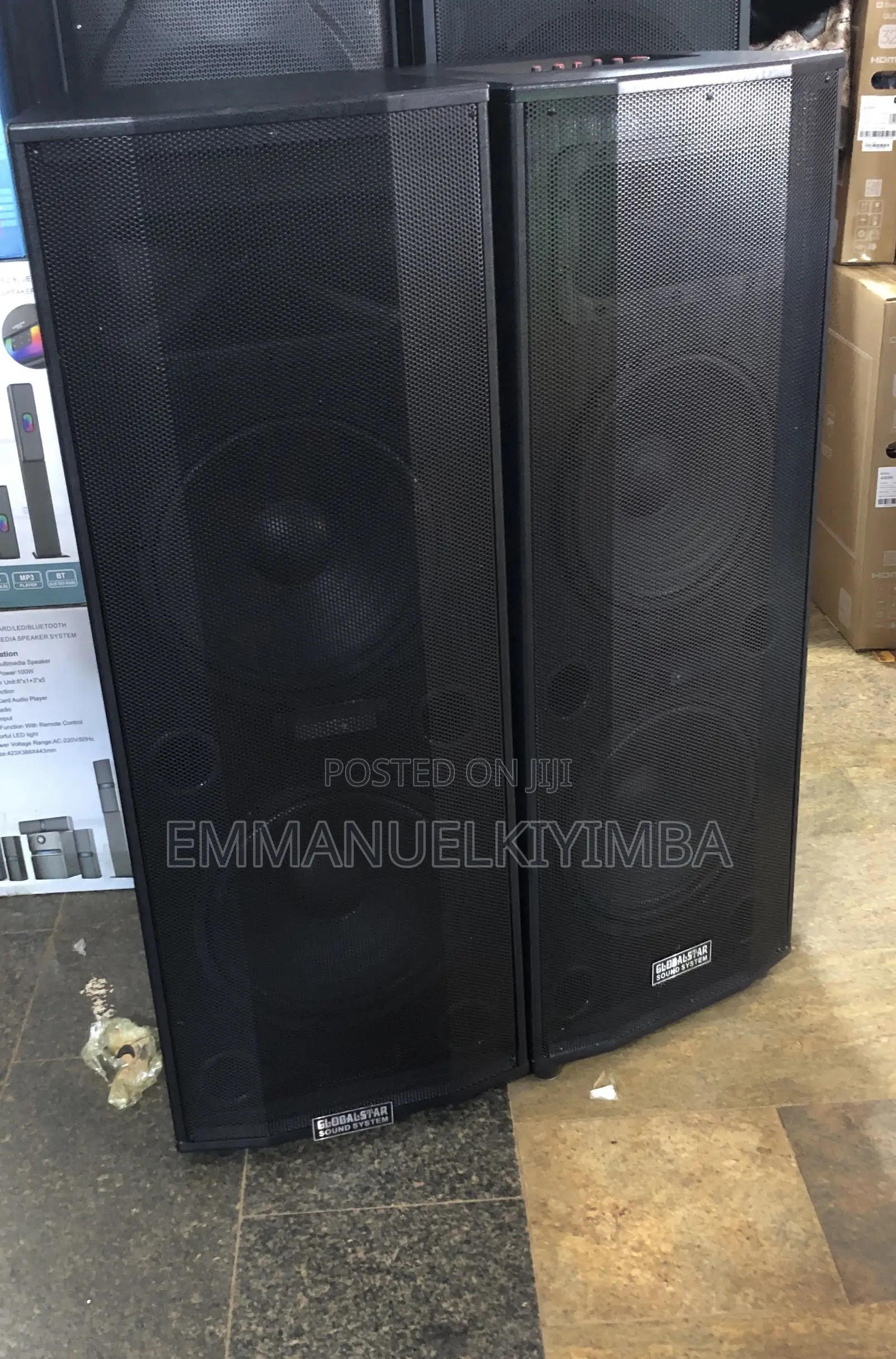 Globalstar Amplified Dual Speaker 15inch