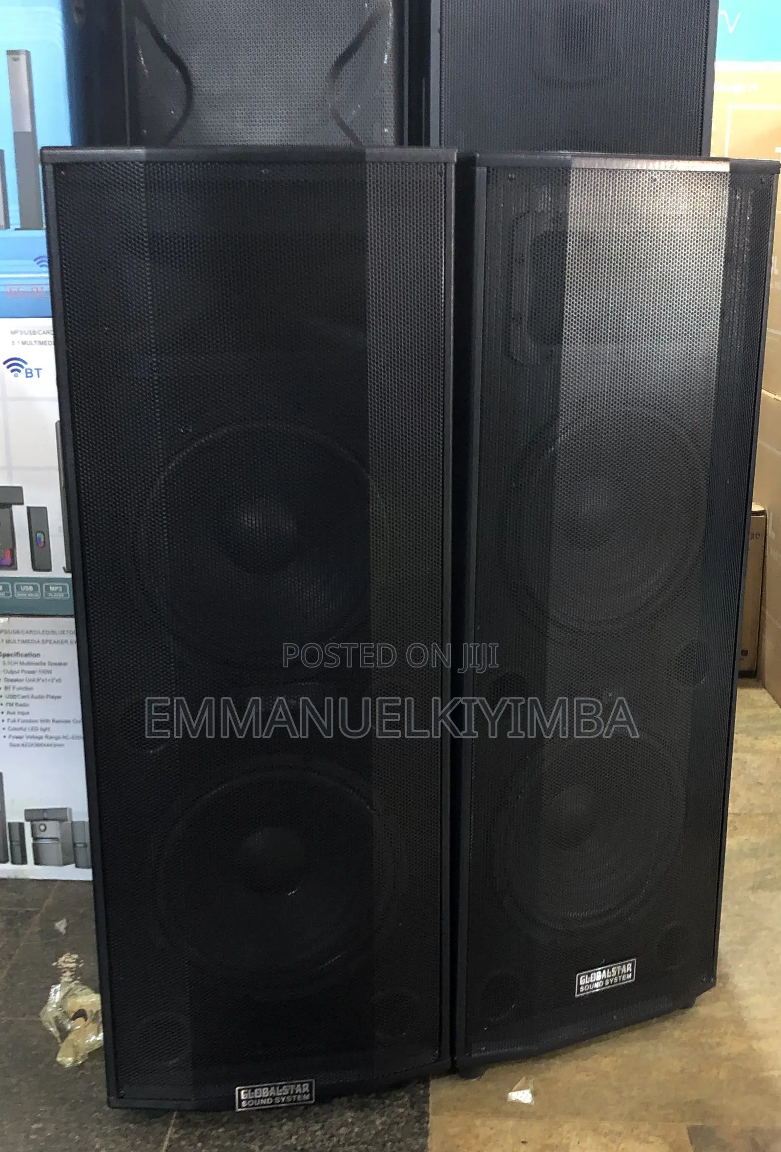 Globalstar Amplified Dual Speaker 15inch