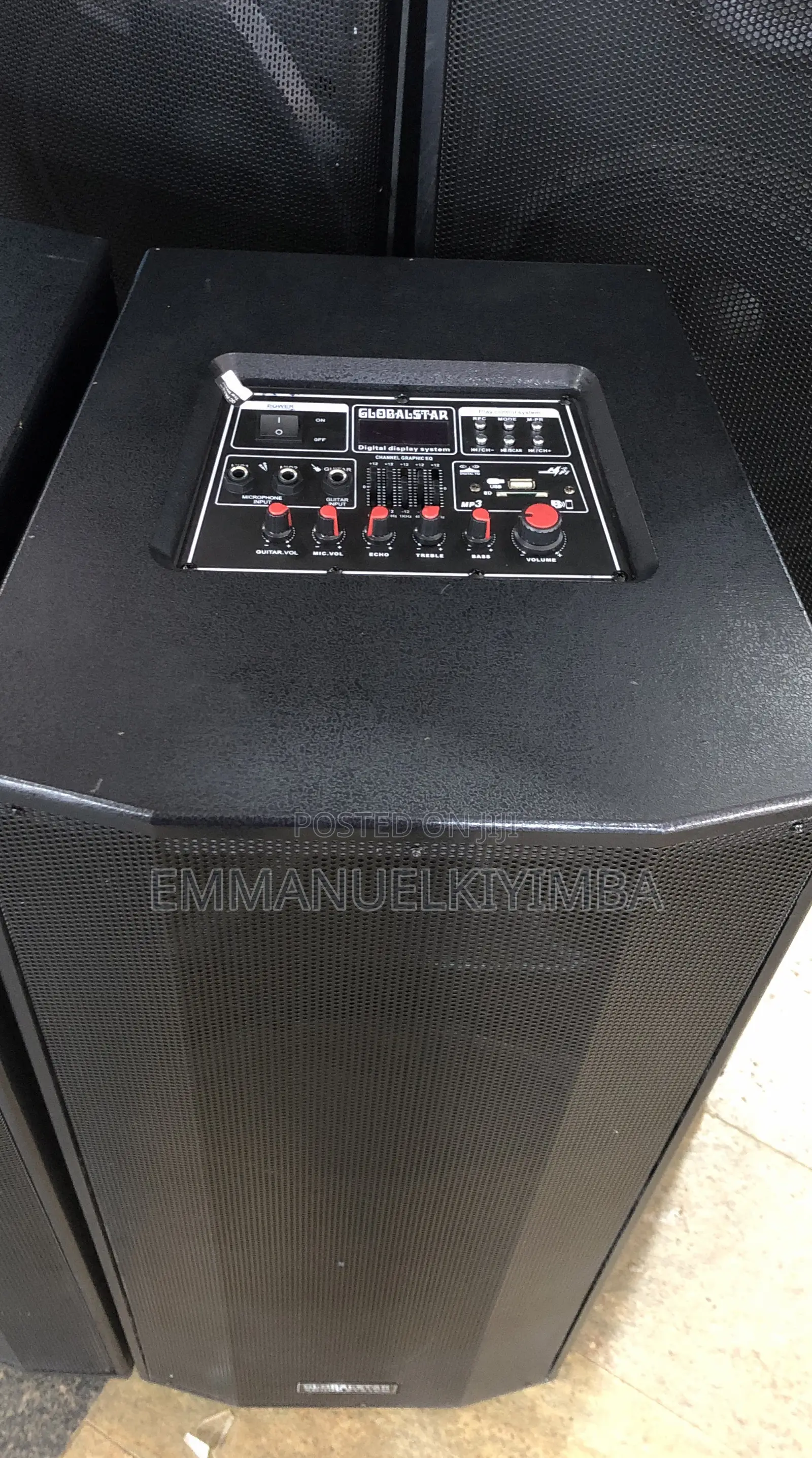 Globalstar Amplified Dual Speaker 15inch