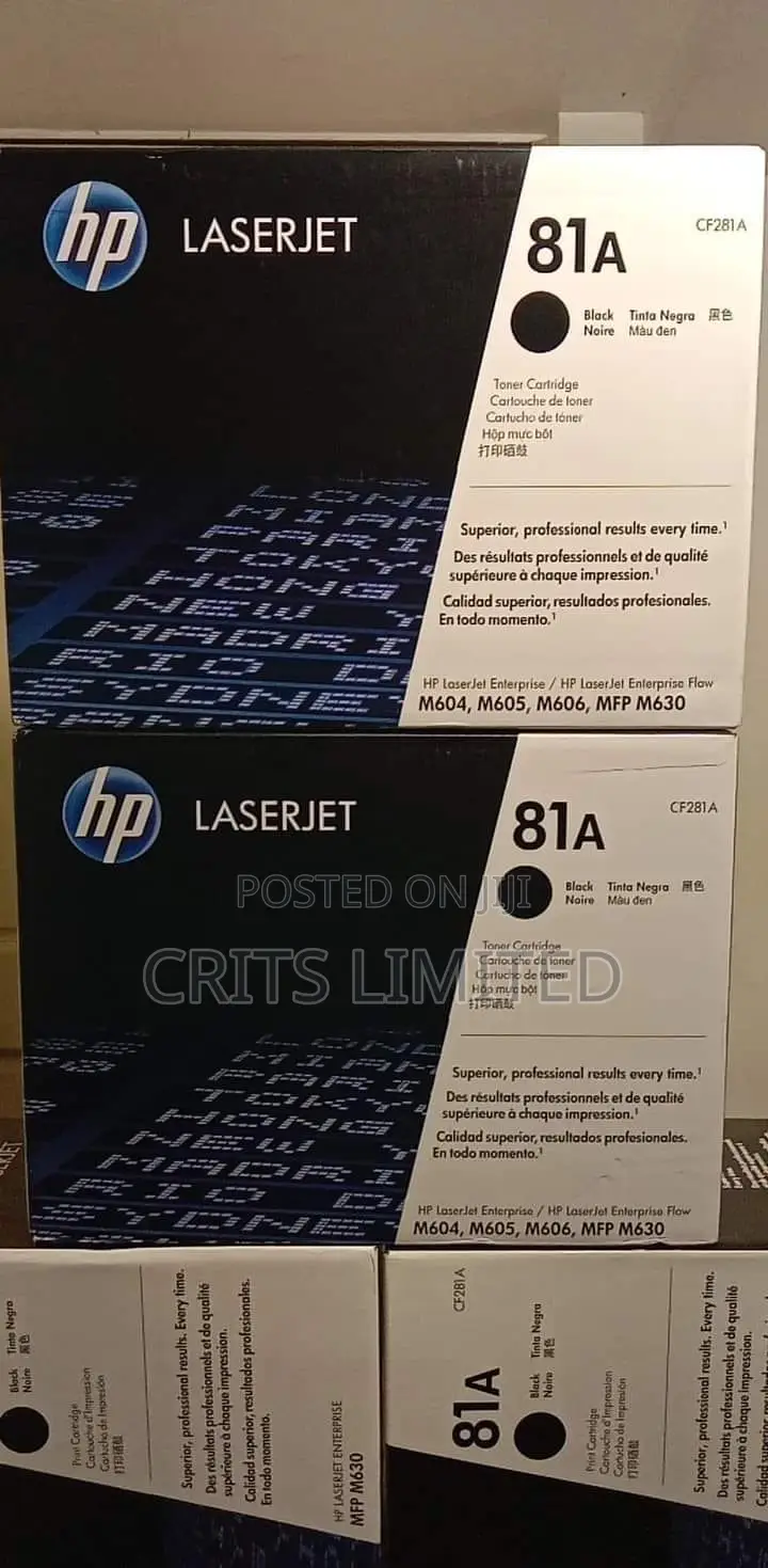 Hp 81a Black Original Laserjet Toner Cartridge (Cf281a)