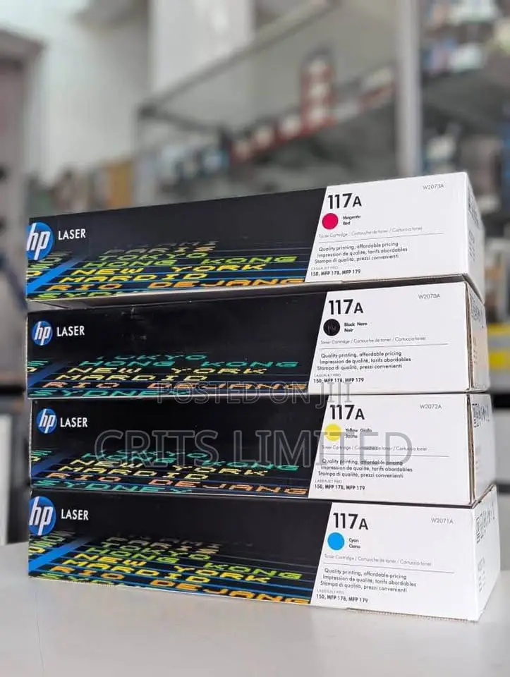 Hp 117a Black Original Laser Toner Cartridges