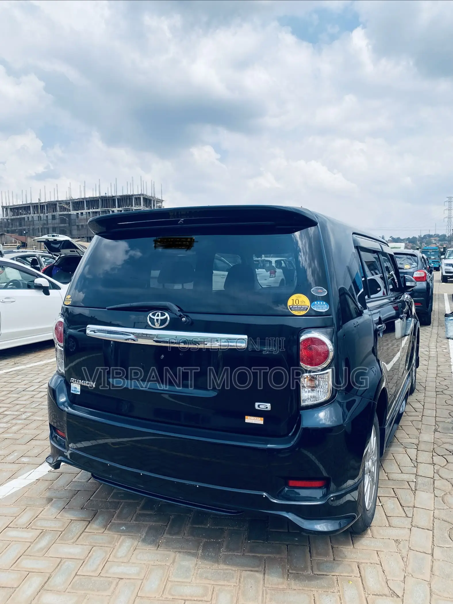 Toyota Corolla Rumion 2012 Black