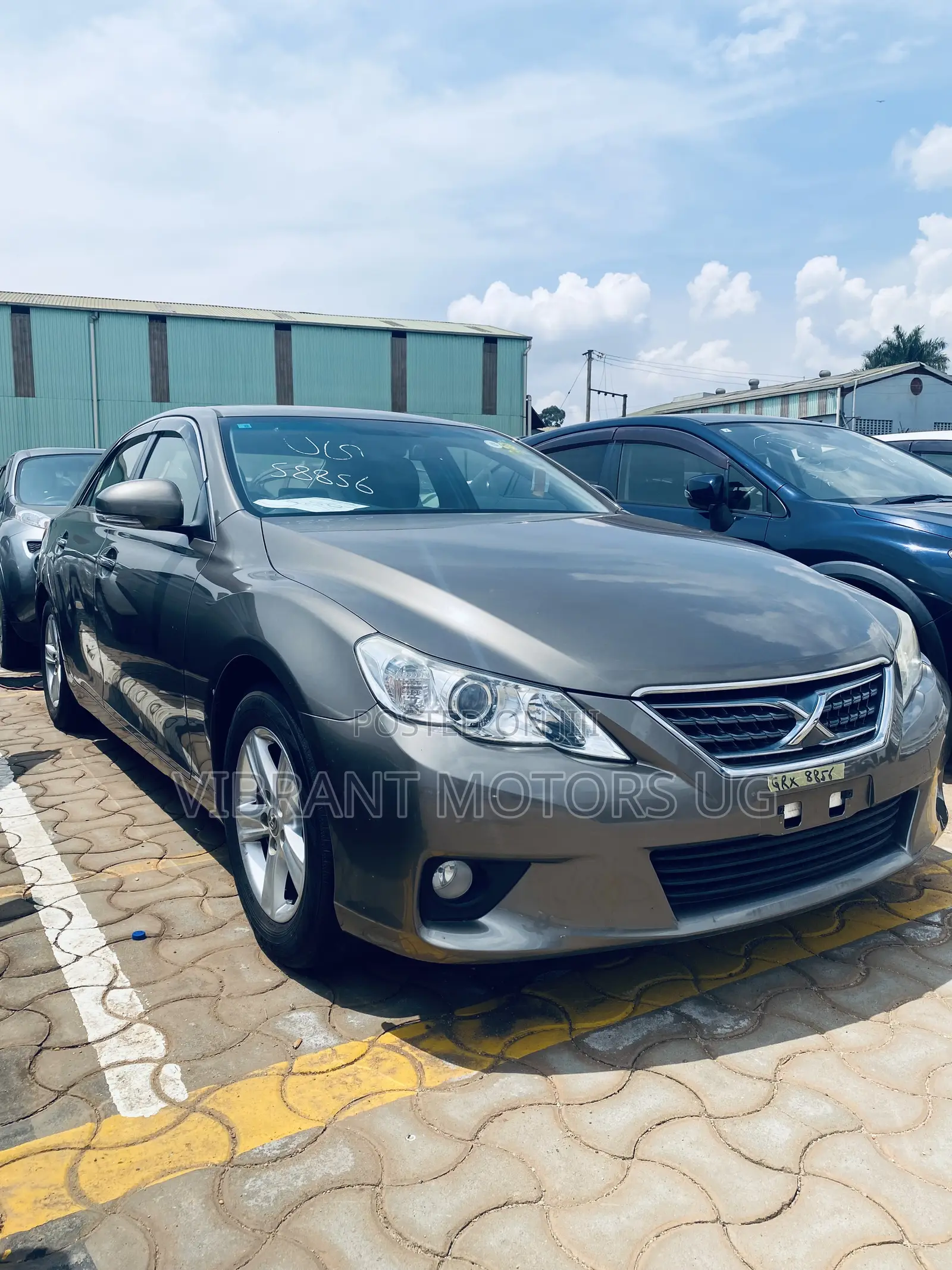 Toyota Mark X 2012 Gray