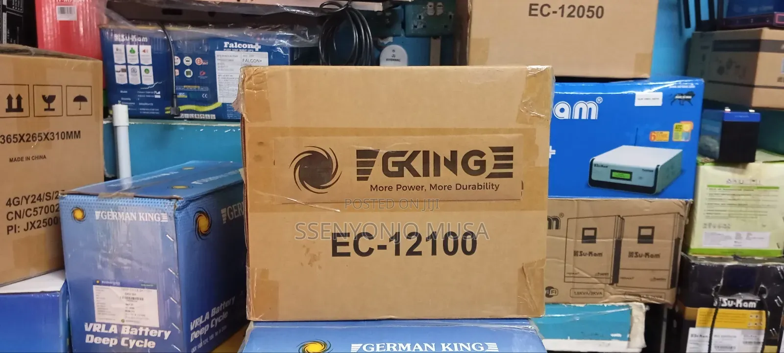 Garman Kinge 12.8v 100ah Portable Lithium Battery | Model: Ec-12100