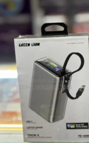 Green Lion 25000mah 100watts Portable Multifunction Laptop Power Bank