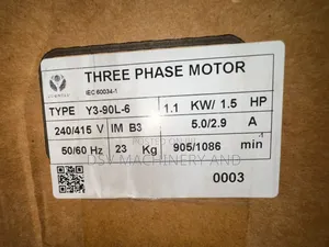 1.1kw 1.5hp 906rpm Slow Speed Three Phase Motor