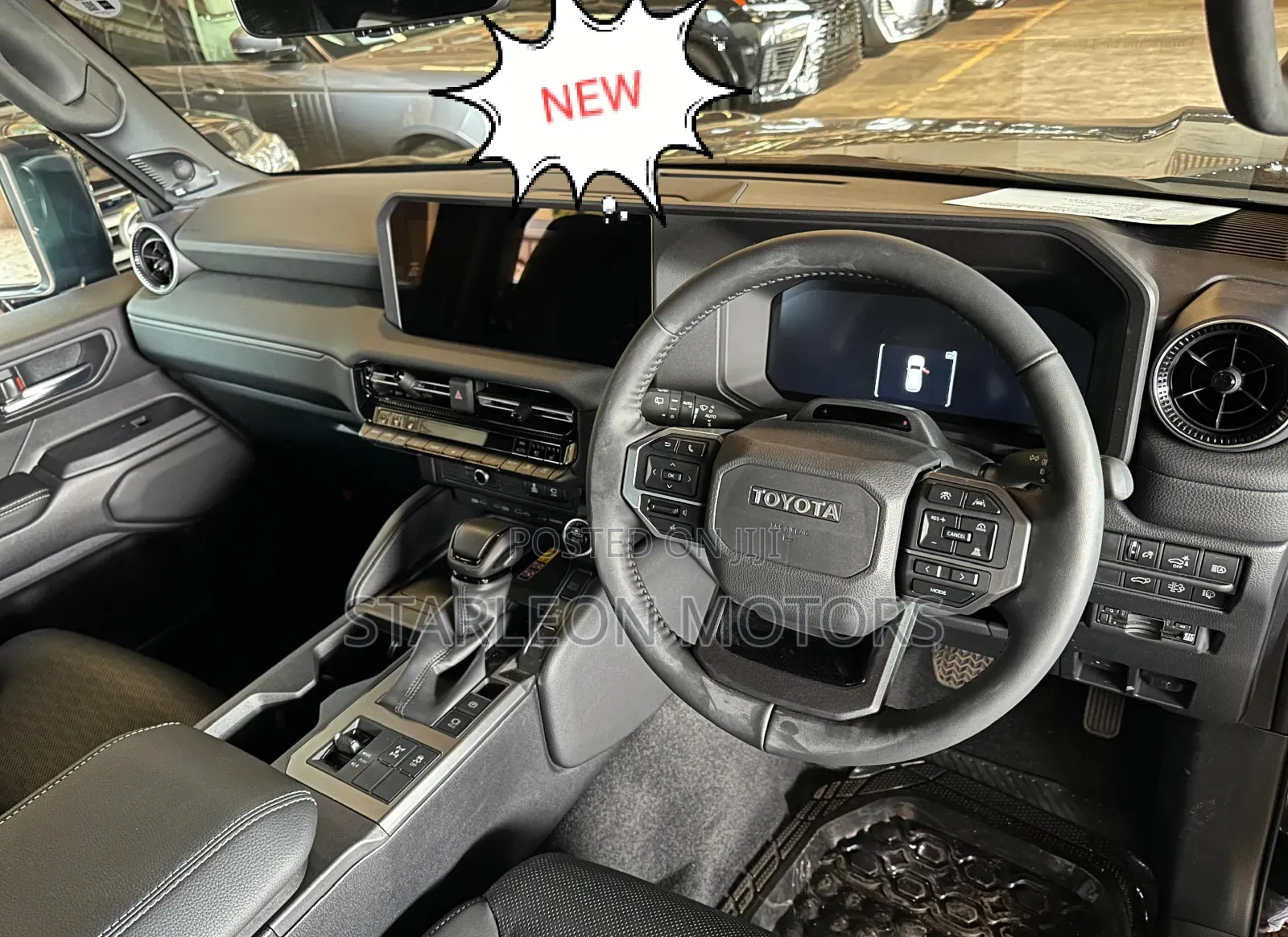 New Toyota Land Cruiser Prado 2.8 2025 Black