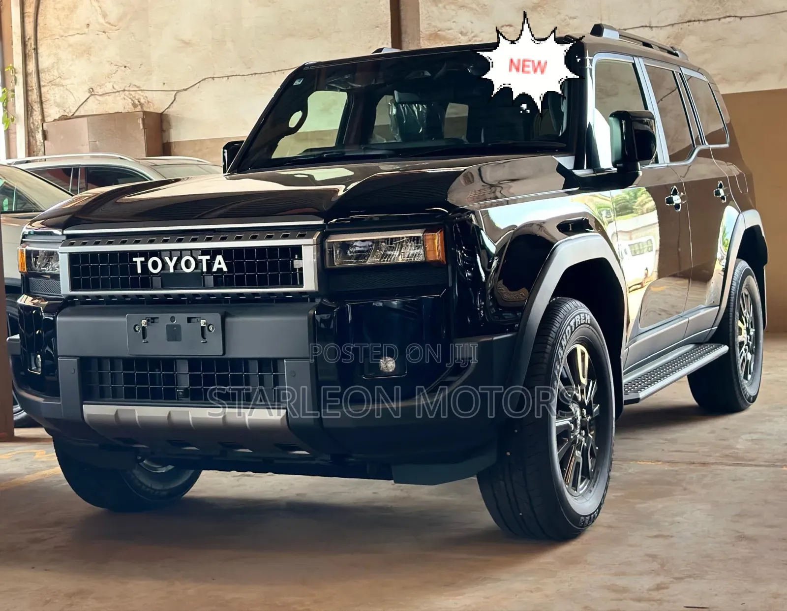 New Toyota Land Cruiser Prado 2.8 2025 Black