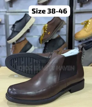 Men's Gentle Boots With Lastic