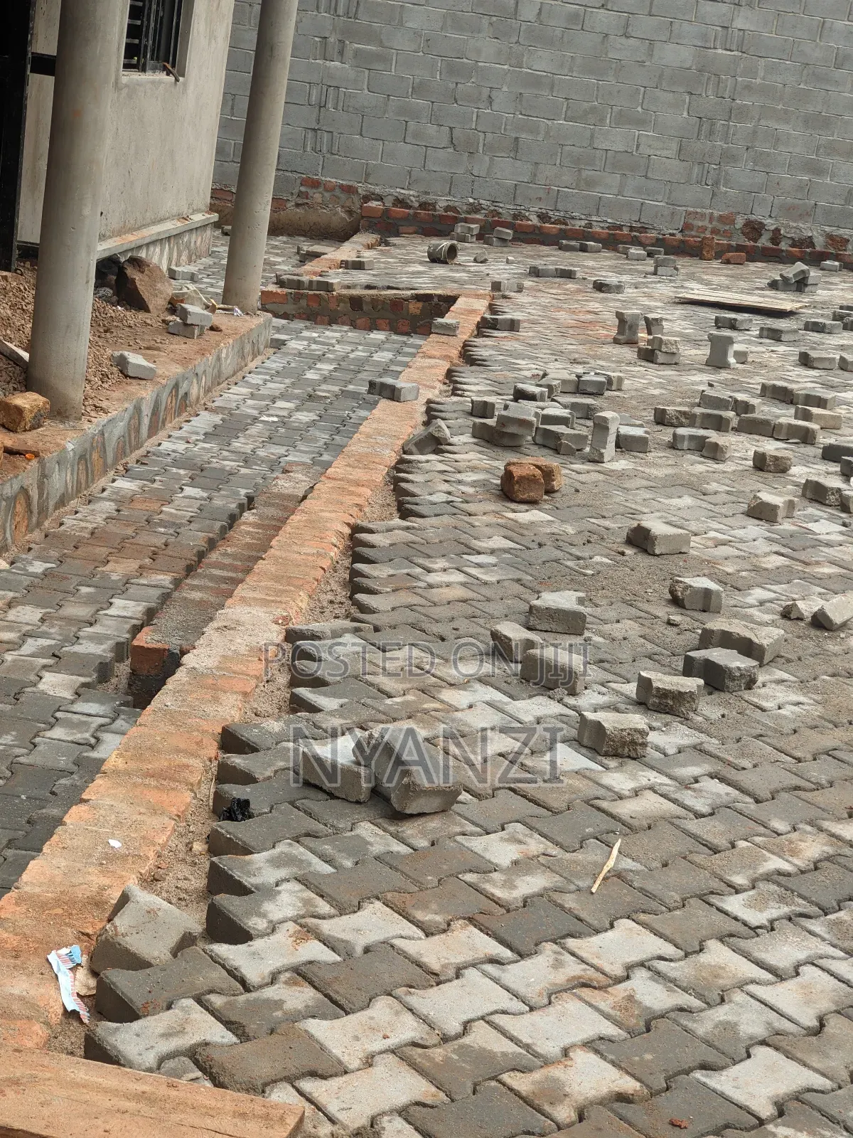 Paver Laying