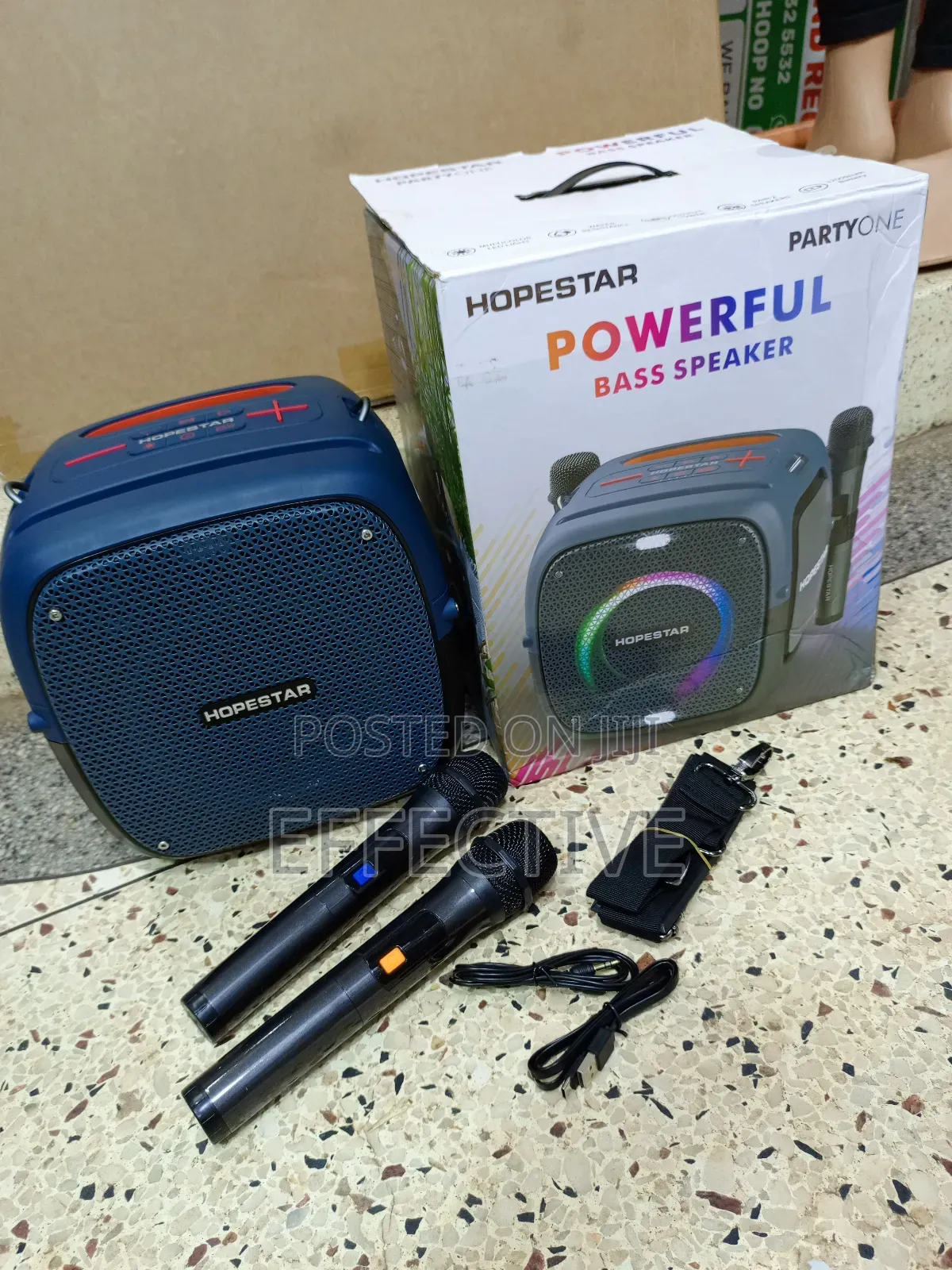 Party One Portable Bluetooth Speaker.