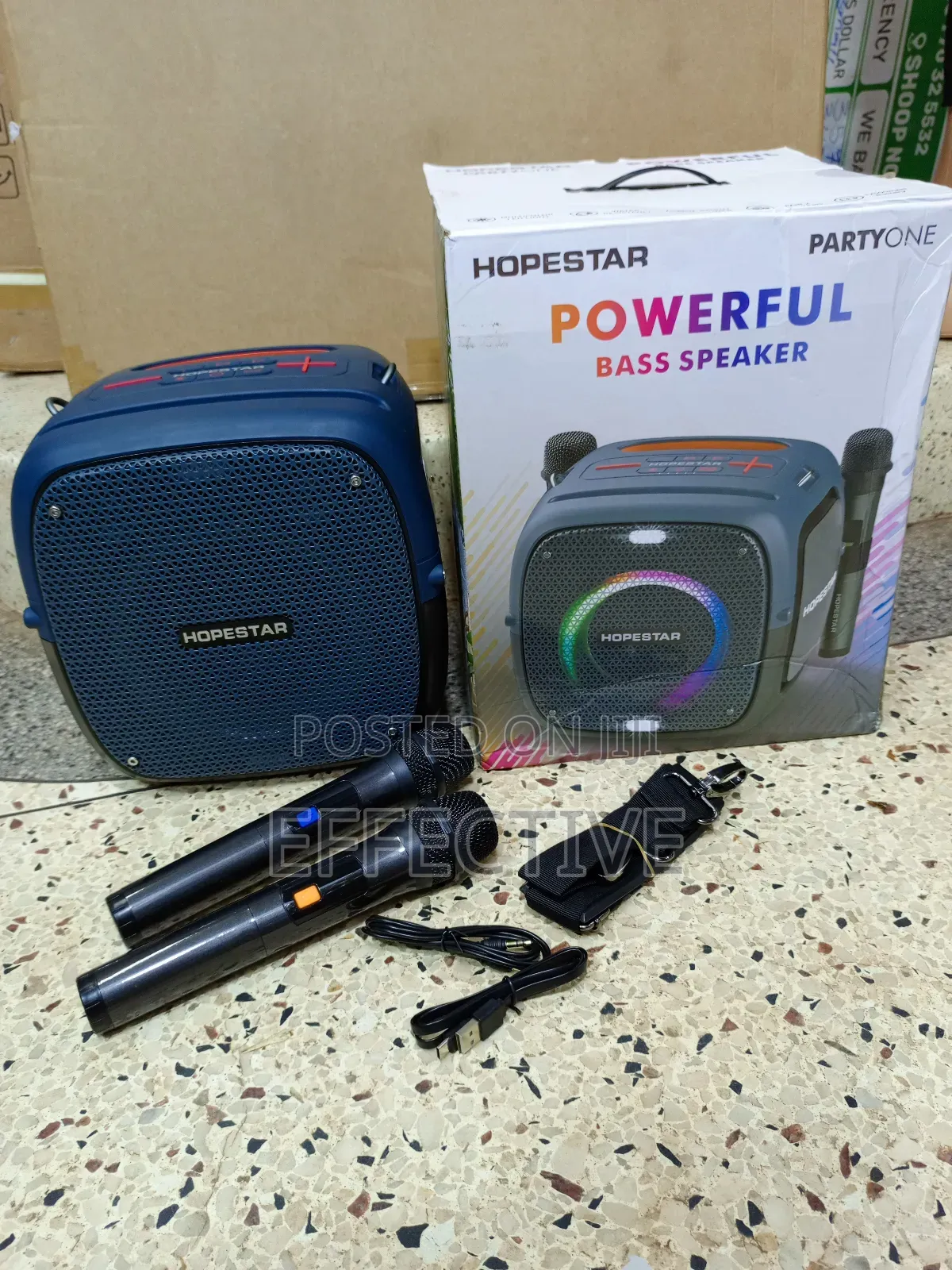 Party One Portable Bluetooth Speaker.