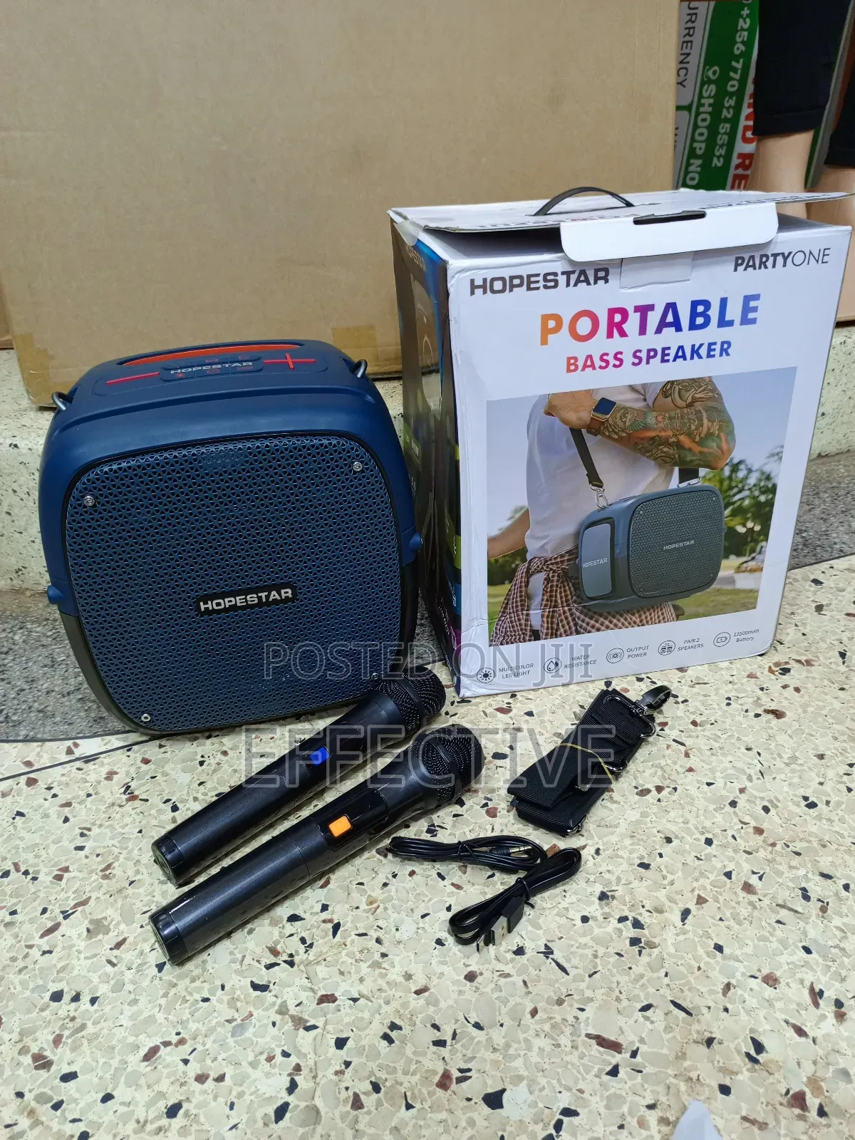 Party One Portable Bluetooth Speaker.