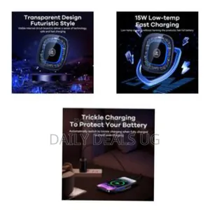 Lenyes Walking Series 15w Transparent Wireless Charger Stand Pw305