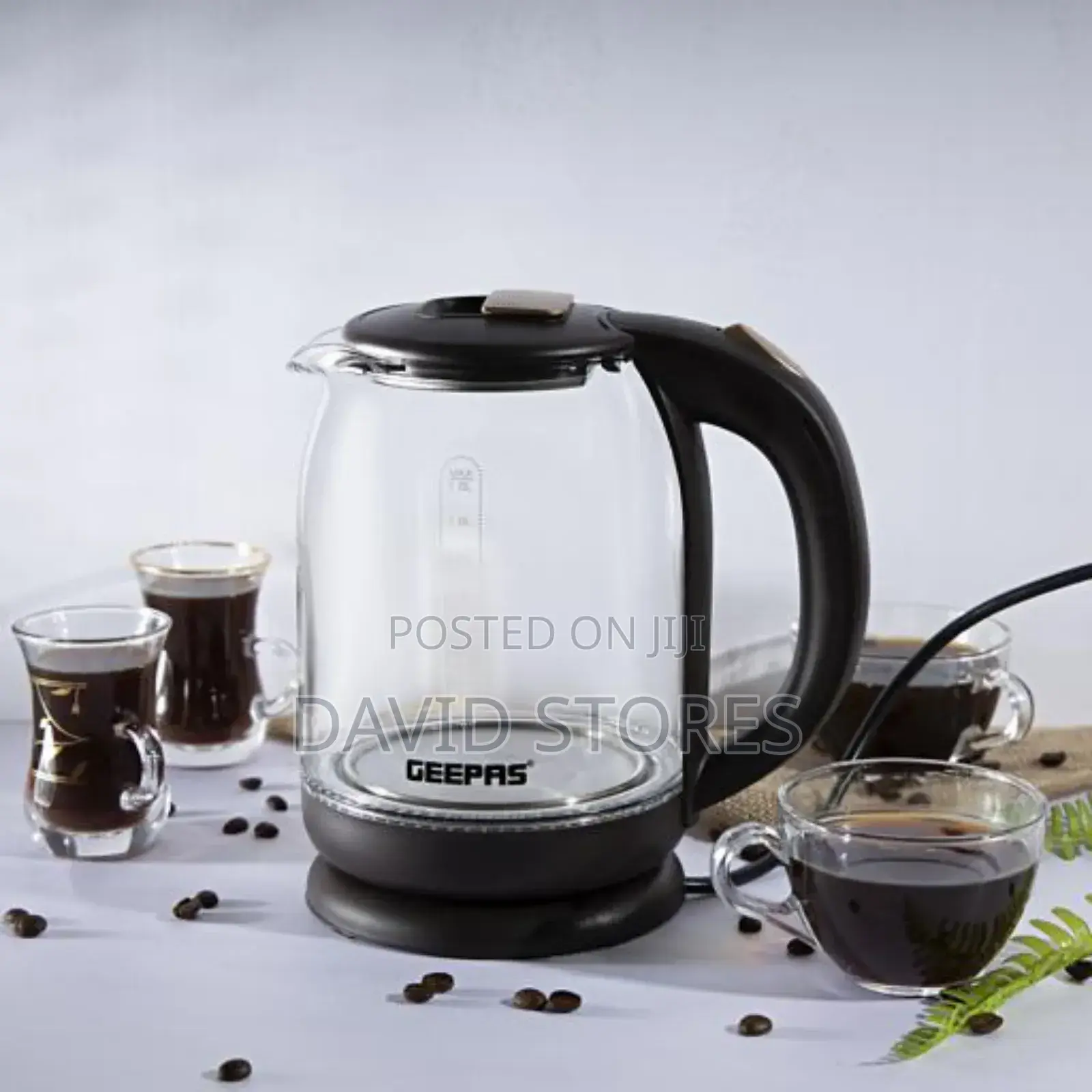 Geepas Gk 9901 Glass Kettle/1.8l