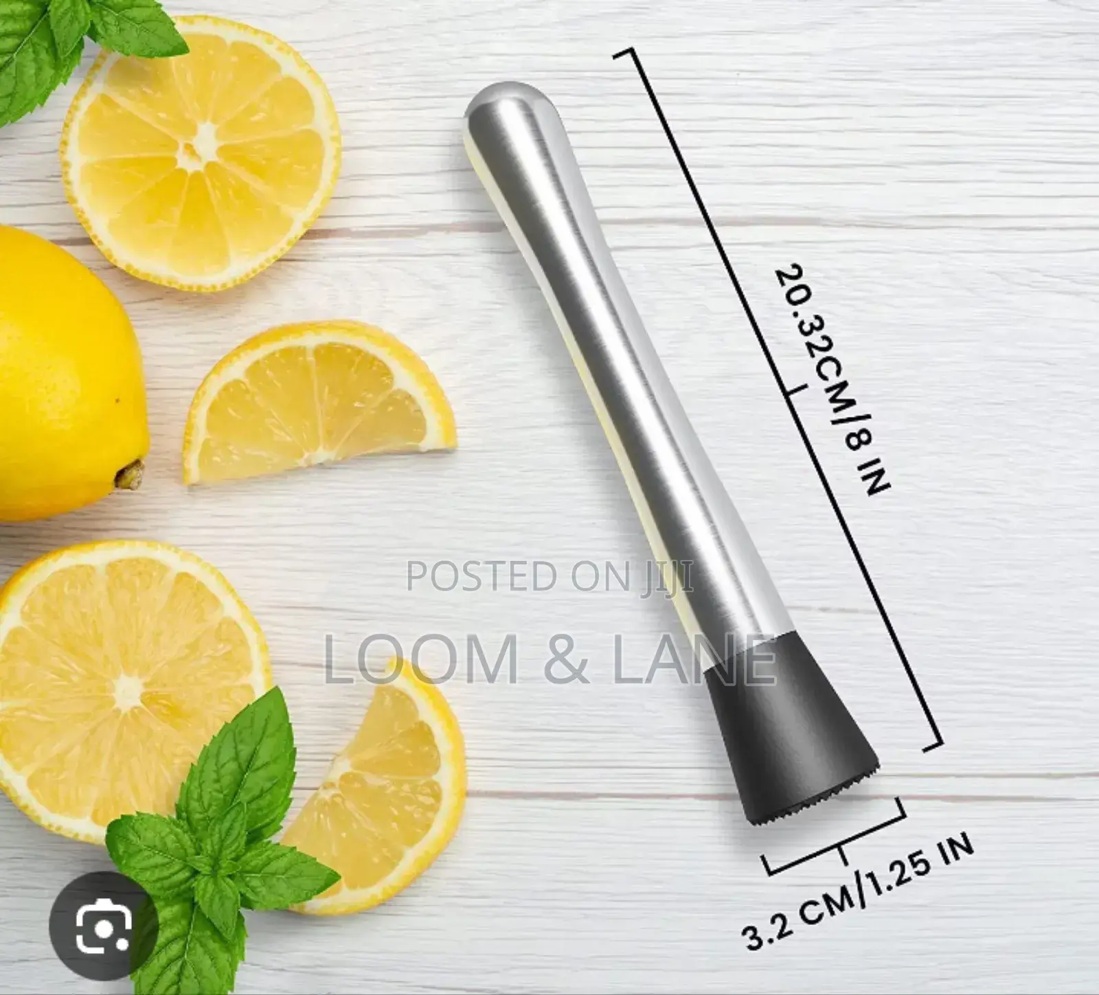 Unique Stainless Steel Cocktail Muddler