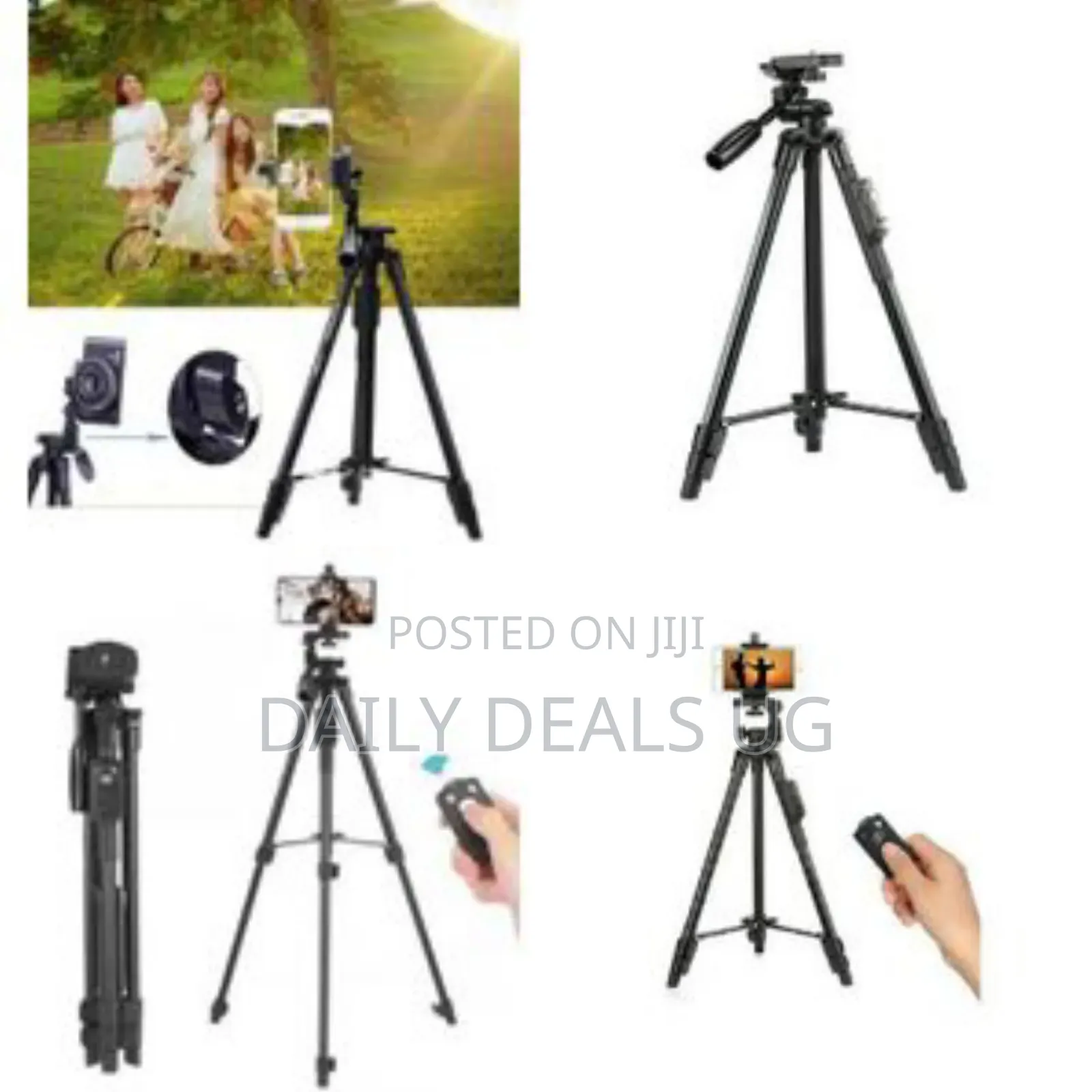 Yunteng VCT-5208 Mobile Camera Tripod Aluminum Professional Tripod