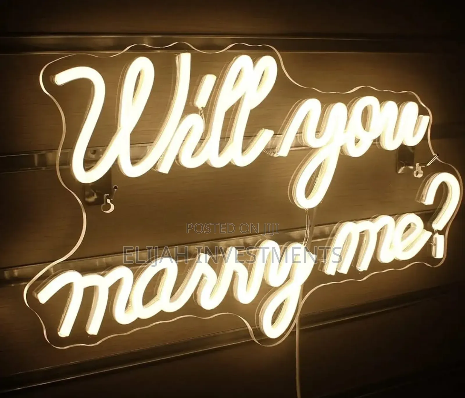 Will You Marry Led Neon Sign