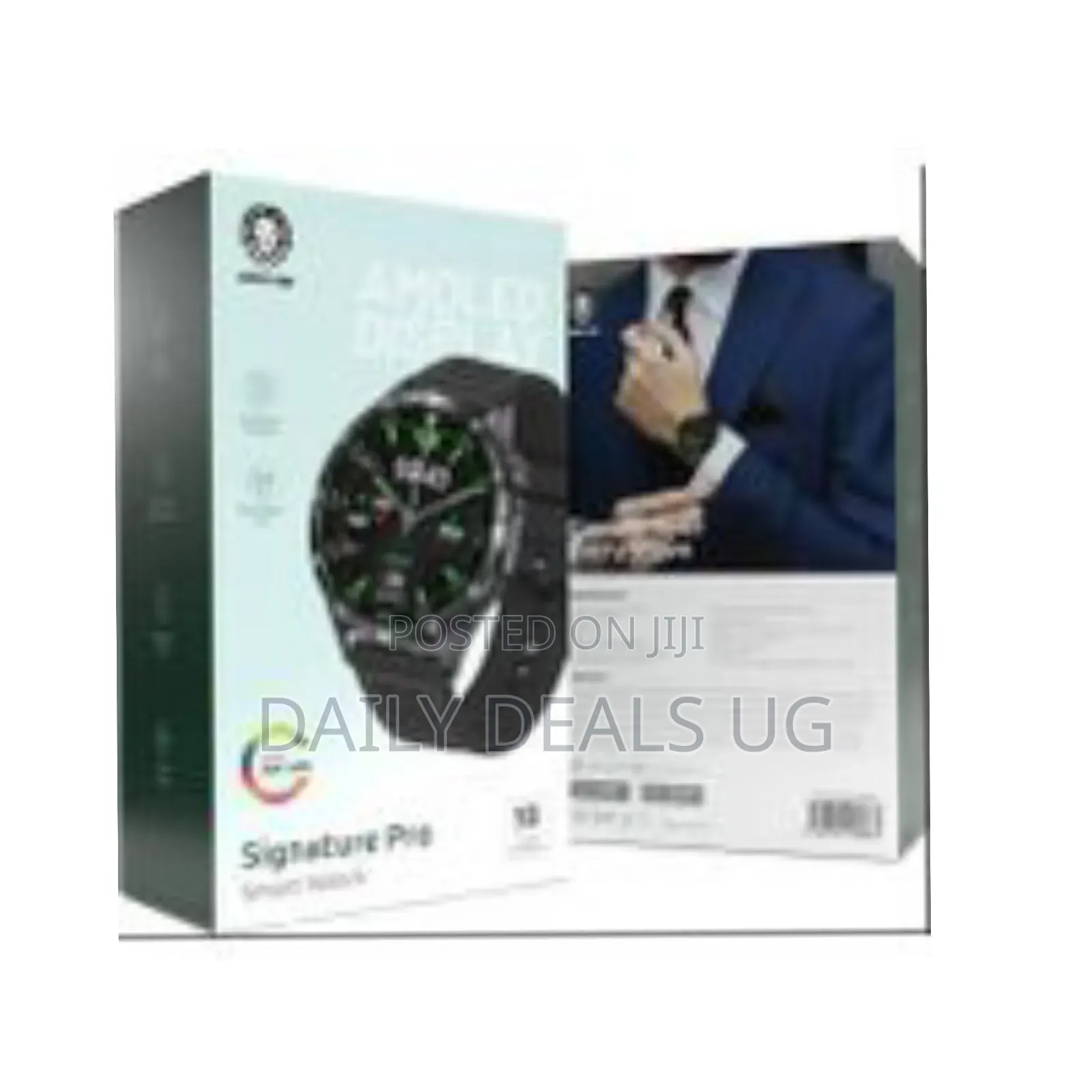 Green Lion Signature Pro Smart Watch W/ Super Amoled Display