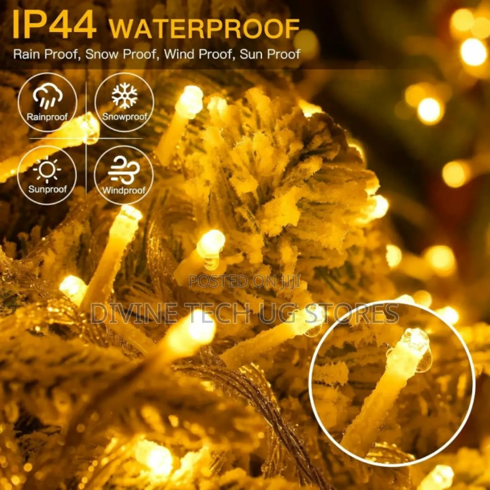 Christmas Lights, 50m in Outdoor Christmas Decoration Light